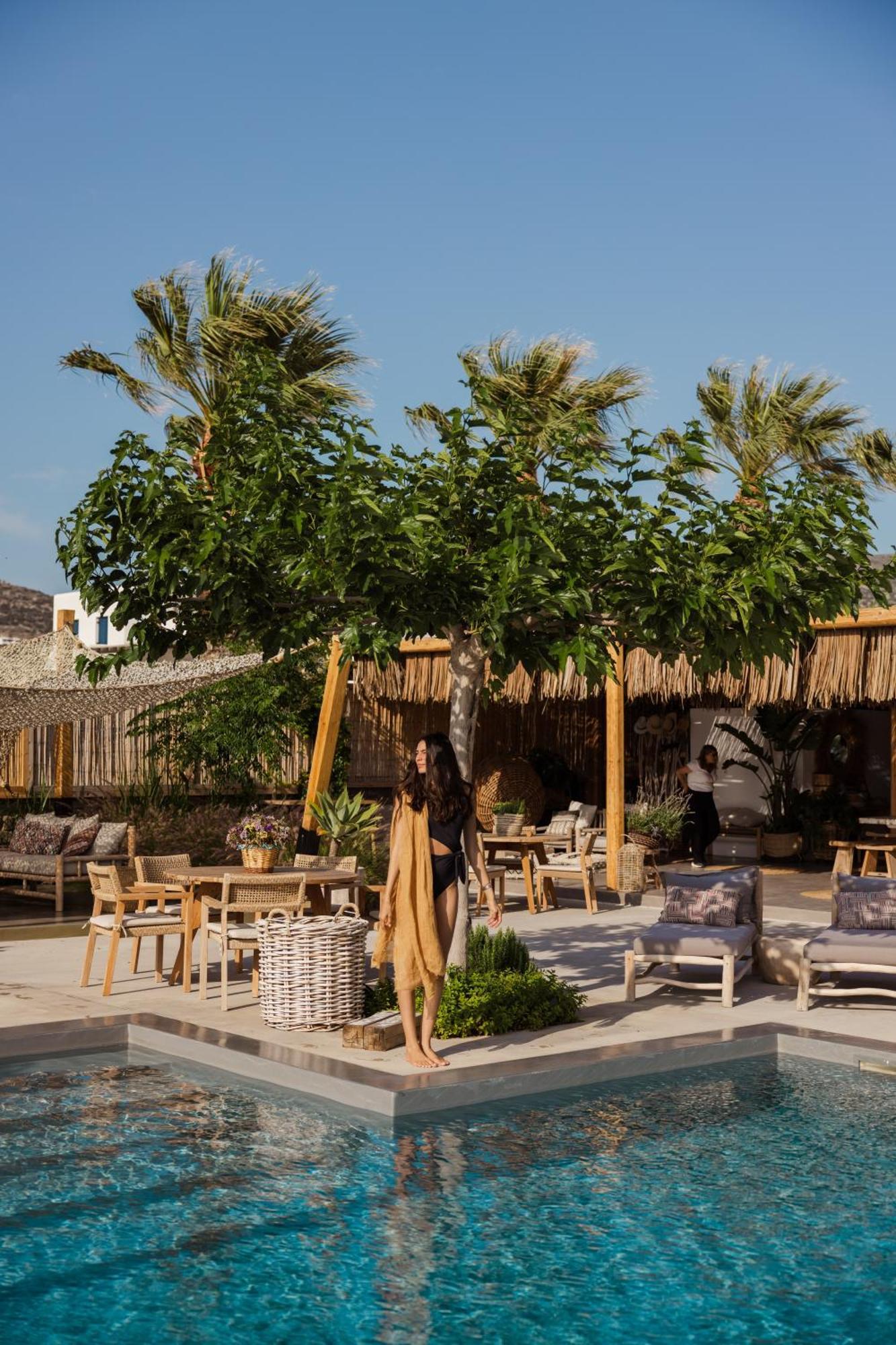 Seesoo Paros Beachfront Resort (Adults Only) Pounda Exterior photo